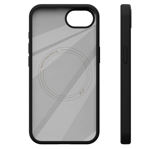 Чехол защитный VLP Aster Case с MagSafe для iPhone 16E/17E, черный