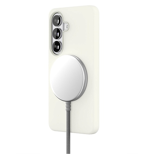 Чехол Samsung Galaxy S26 VLP Aster Pro Case с MagSafe, белый