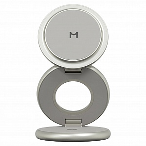 картинка Беспроводное зарядное устройство 3в1 Magssory Signature Pro для Apple, с MagSafe, с поддержкой Qi2