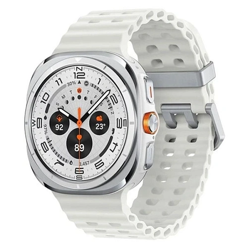 Samsung Galaxy Watch Ultra (2025), 47 мм, белый титан