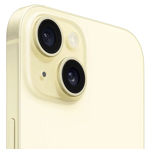 iPhone 15, 128 ГБ, желтый