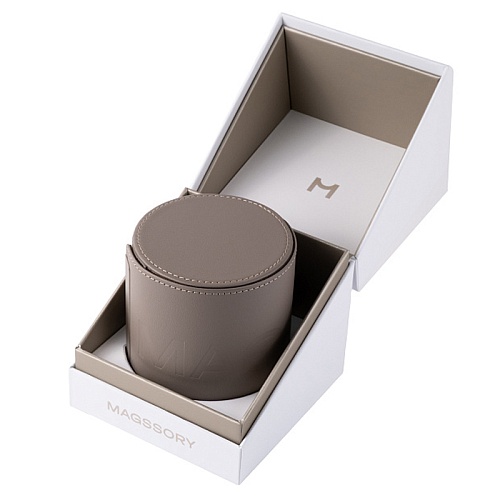 Беспроводное зарядное устройство Magssory Disc Signature Edition 3в1, с MagSafe, титановый