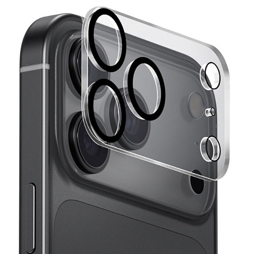 Линзы Защитнные На Камеру Для iPhone 17 Pro Max AceCase Full Camera Cover,  прозрачный